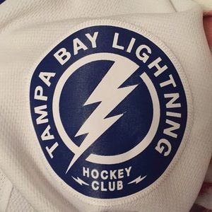 NHL Tampa Bay Lighting Reebok Jersey Men's Large